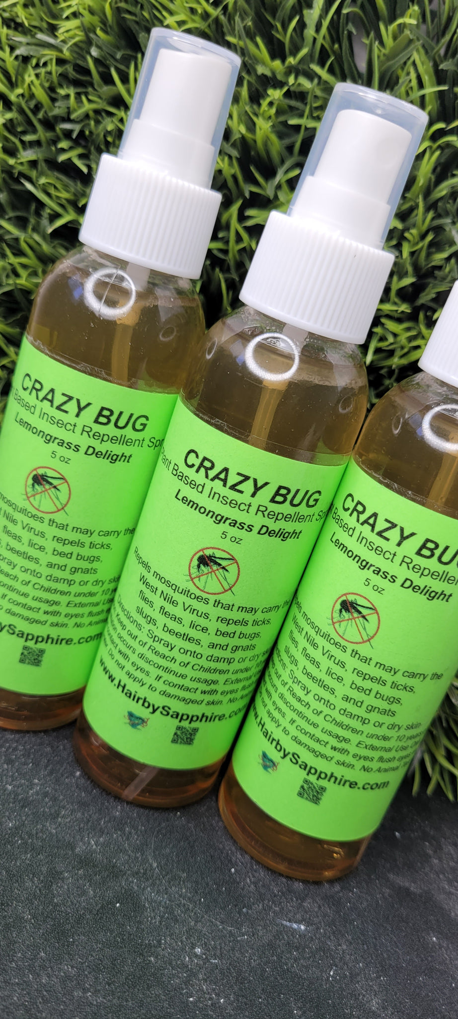 Crazy bug insect repellent, Lemongrass Delight repellent, Lemongrass Delight insect repellent, bug spray, mosquito spray, non Aerosol tick spray