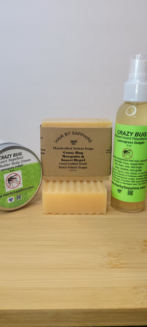 insecticidal soap mosquitoes Crazy Bug Mosquito Repellent Beauty Bundle – HAIR BY SAPPHIRE