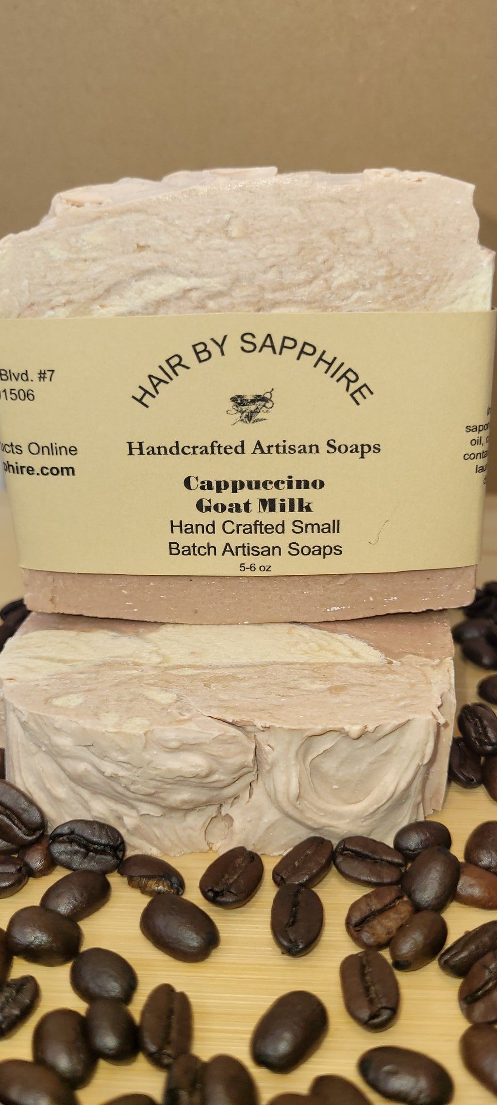 Cappuccino Goat's Milk Anti-Aging Handcrafted Artisan Soap