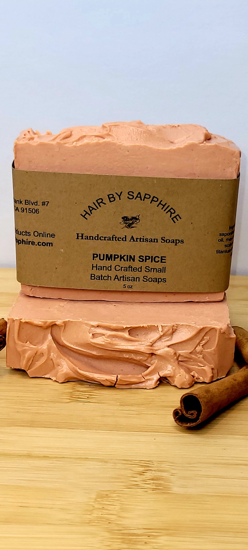 Halloween Pumpkin Spice Cold Process Sulfate-Free Body Soap