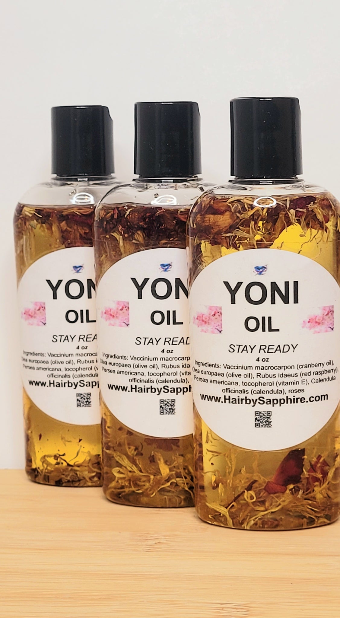 Unscented yoni oil hair by sapphire 