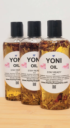Unscented yoni oil hair by sapphire 