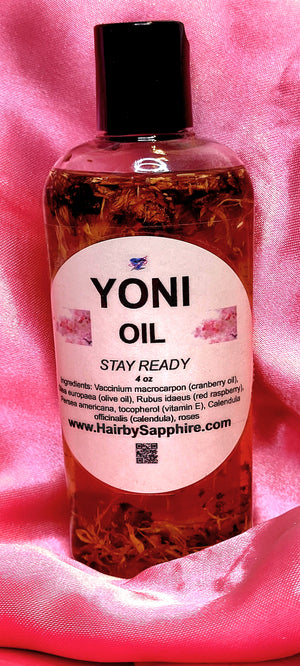 Vanilla yoni oil hair by sapphire for feminine hygiene care 