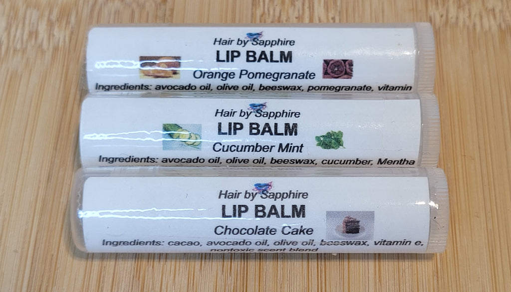 Natural Lip Balm 3-Pack