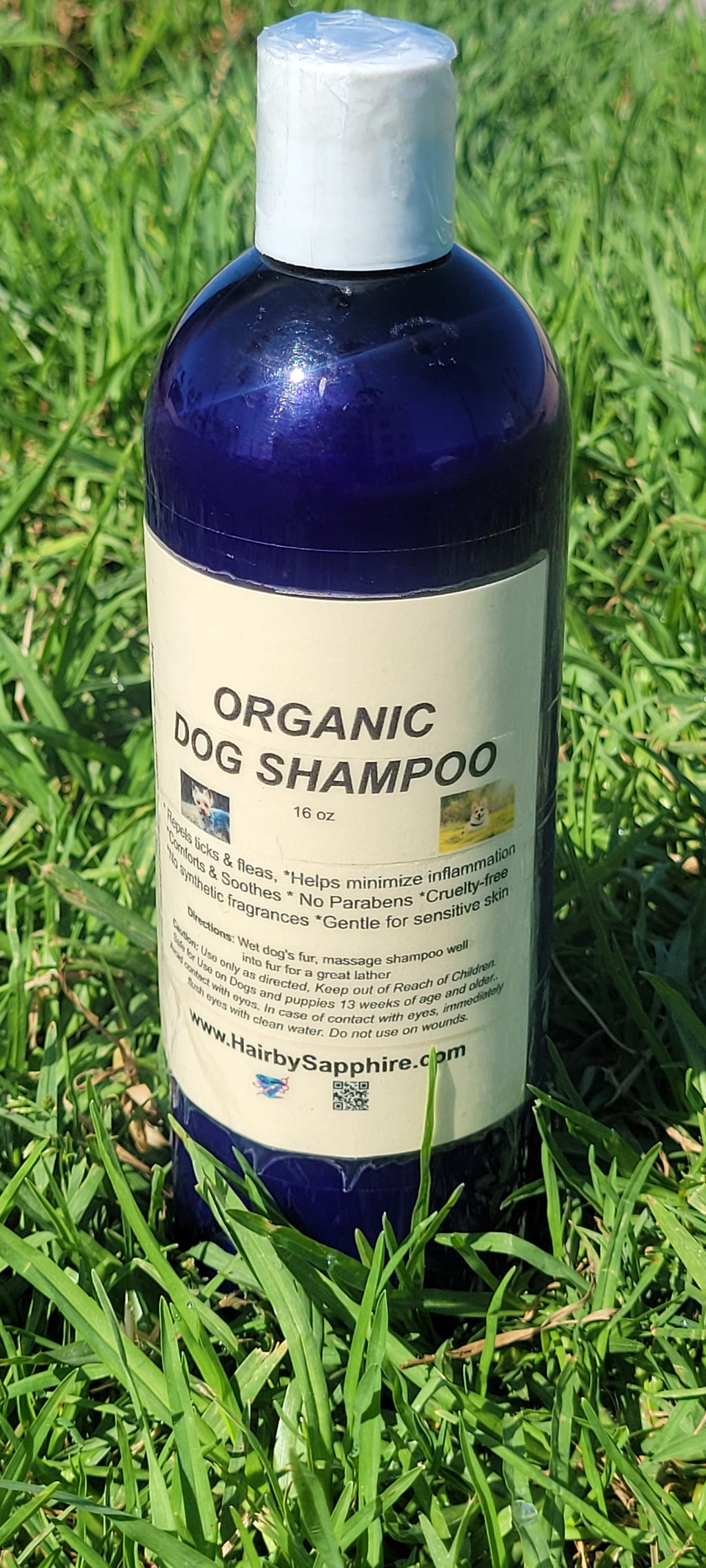 Organic Sulfate-free Soothing Dog Shampoo - 16 oz