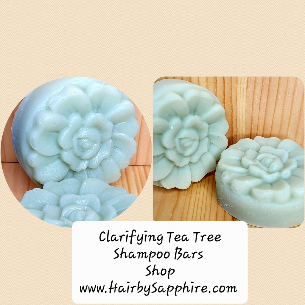 clarifying shampoo bars, shampoo bars, hair cleanser, tea tree shampoo, tea tree shampoo bar