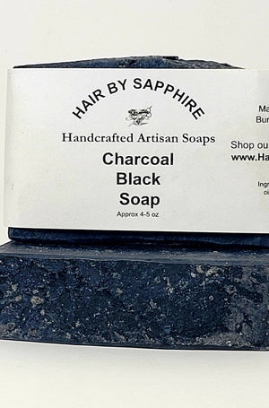charcoal soap, black soap, detox soap, black charcoal soap