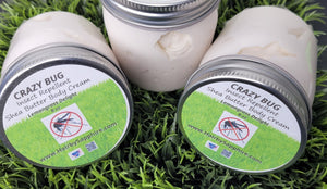 Insect repellent shea butter body cream, mosquito repellent shea body butter, shea butter, insect repellent cream