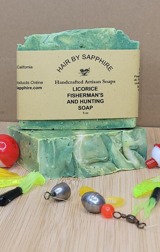 LICORICE FISHERMAN'S AND HUNTING SOAP