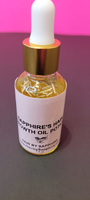 INTENSE HAIR GROWTH OIL POTION BY SAPPHIRE phthalate-free, paraben-free