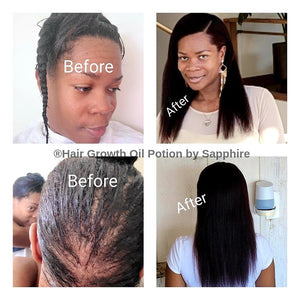 INTENSE HAIR GROWTH OIL POTION BY SAPPHIRE phthalate-free, paraben-free