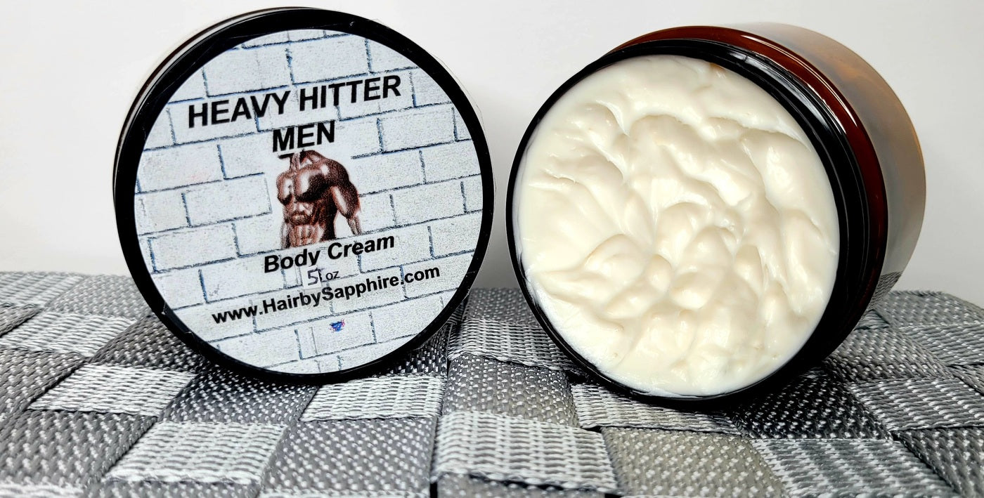 HEAVY HITTER MEN MOISTURIZING BODY AND HAND CREAM